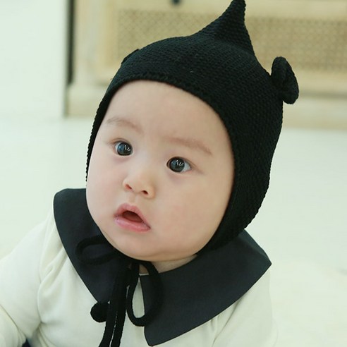 무슈 유아공용 모찌 파일럿 모자