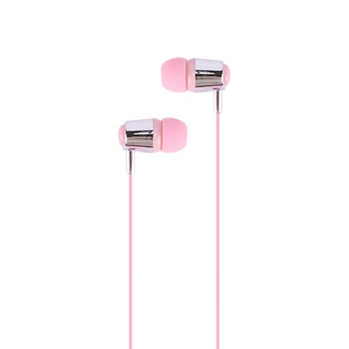 포엘지 스마트폰 이어폰 마이크내장, LGC-AEP08, 핑크
