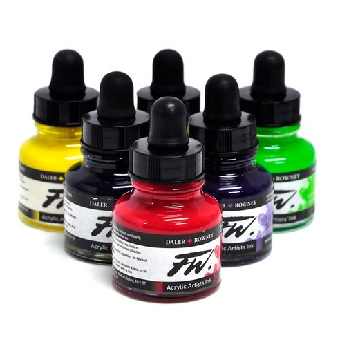 델러로니 FW/아크릴잉크낱색 29.5ml/134/PrussianBlue(Hue) 1개
