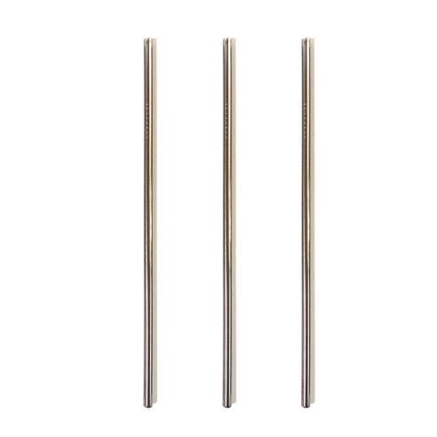 투고팩 어반카페 스텐 빨대 일자형 스트로우 24cm, 1개입, 3개