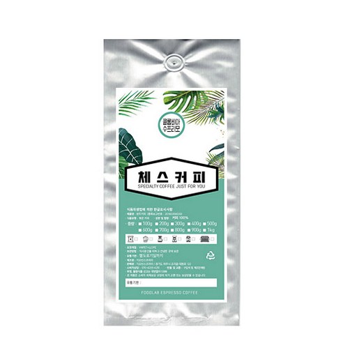 체스커피 콜롬비아 수프리모 원두커피, 더치커피, 500g