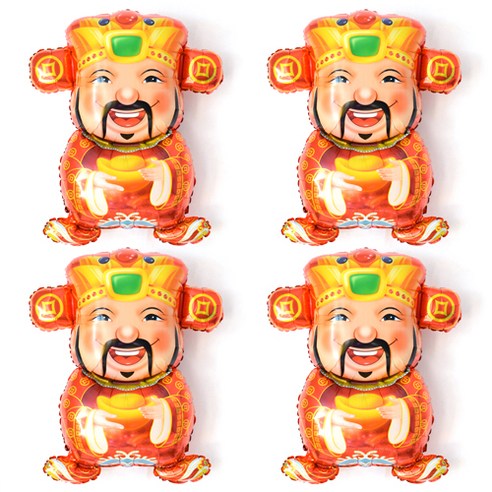 톡톡 캐릭터 풍선 ver4, CA05, 4개입