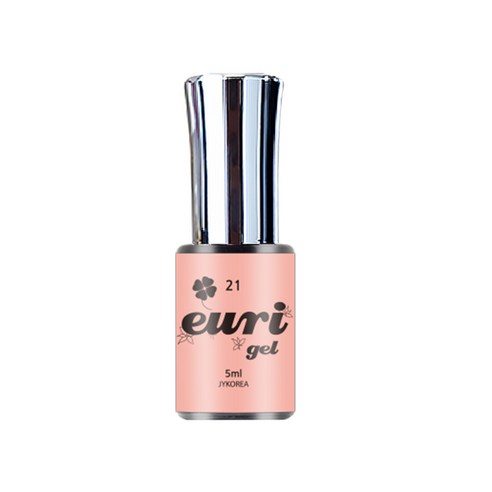 유리네일 로맨틱 컬러 젤네일, 21 핑크베리, 5ml, 1개