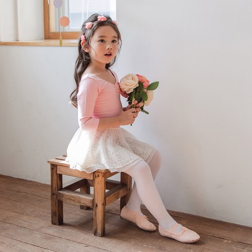 따블리에 여아용 레아 유아 발레복