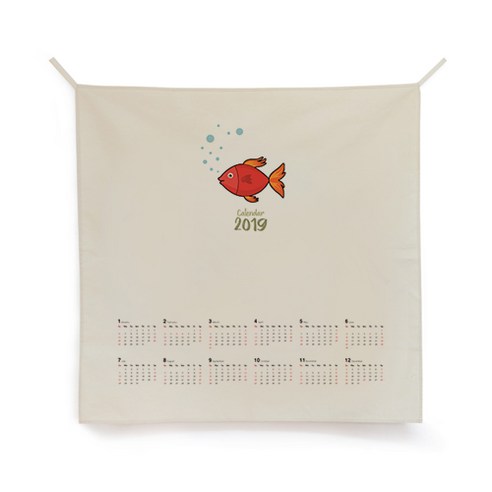 ilogu 벽 천장 장식 가랜드 달력, CAL090