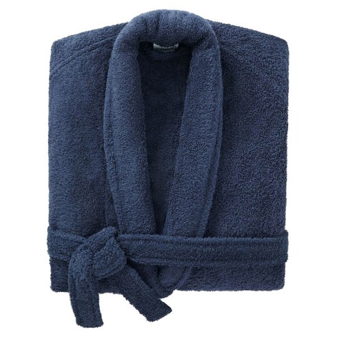 순면 숄칼라 목욕가운 XXL F704024, marine blue, 1개