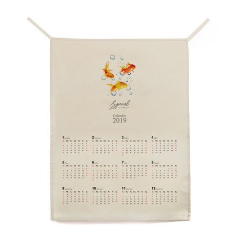 ilogu 벽 천장 장식 가랜드 달력, CAS114