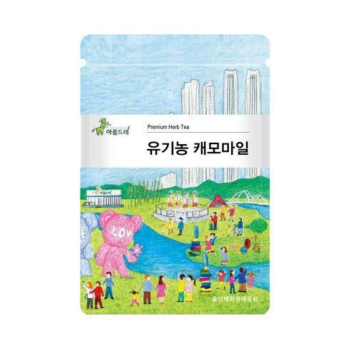 아름드레 유기농 캐모마일 삼각티백, 1.1g, 25개입, 1개