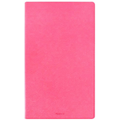 페니체 비즈니스 PU 미니 메모패드 113.5 x 183 mm, PINK, 1개