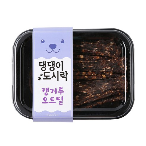 네이처펫 댕댕이도시락 수제간식, 캥거루 오트밀맛, 1개
