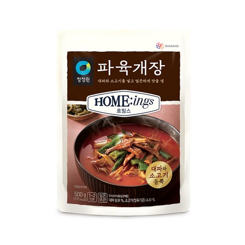 호밍스 파육개장, 500g, 1개