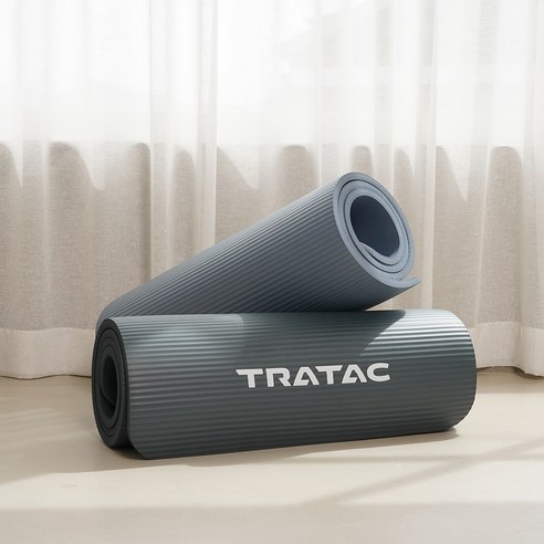 편안하고 지지력 있는 요가 수련을 위한 트라택 NBR 쿠셔닝 요가매트