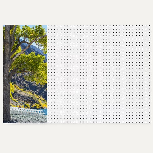 엔비커머스 타공판, 1개, 자연20(WHITE)
