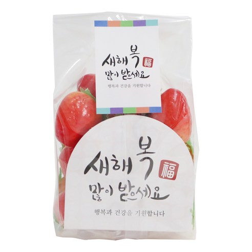 황씨네도시락 새해복쿠키받침M투명세트 20p + 새해복 스티커 사각캘리 20p, 1세트