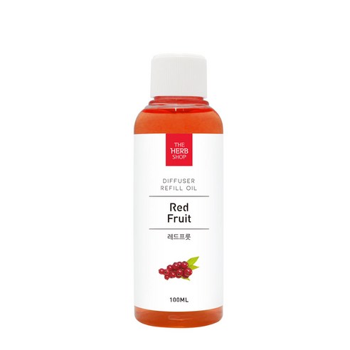 더허브샵 디퓨저 리필오일, 레드프룻, 100ml
