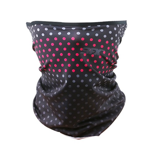 나인에프엑스 2018 스포츠 자외선차단 쿨 마스크, 도트베리에이션핑크, 1개