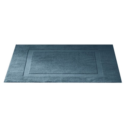 라흐두뜨 순면 욕실매트 F709333, Bleu gris
