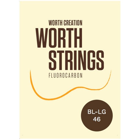 워쓰 우쿨렐레 줄, BL-LG 46, BROWN, 1개
