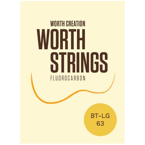 워쓰 우쿨렐레 줄, BT-LG 63, BROWN, 1개
