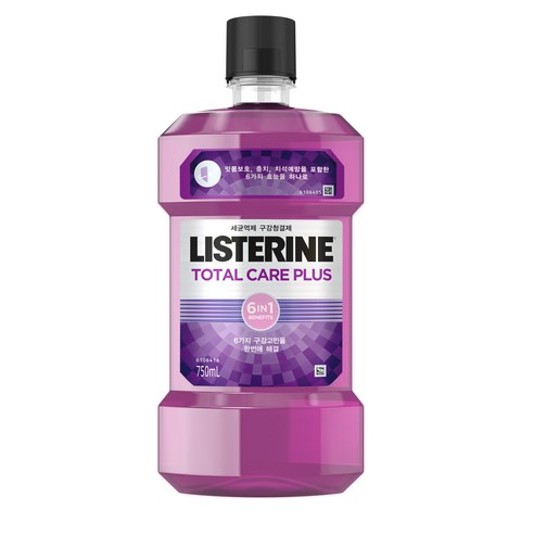 리스테린 토탈케어 플러스 구강청결제, 750ml, 1개