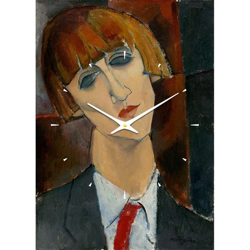 더윤 레티나 명화시계 30 x 42 cm, 모딜리아니 키슬링 부인