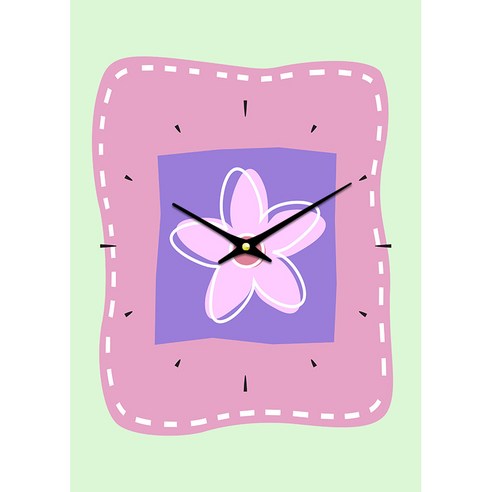 더윤 레티나 모던시계 30 x 30 cm, KID0016