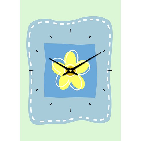 더윤 디자인 레티나 모던시계 30 x 42 cm, KID0015 ck
