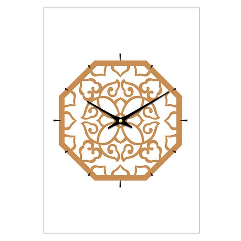 더윤 디자인 레티나 모던시계 30 x 42 cm, PAT0049 ck