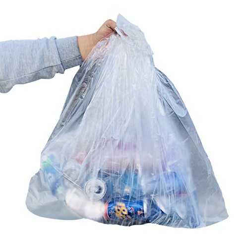 MEO 분리수거 재활용 비닐봉투 100매, 40L, 1개