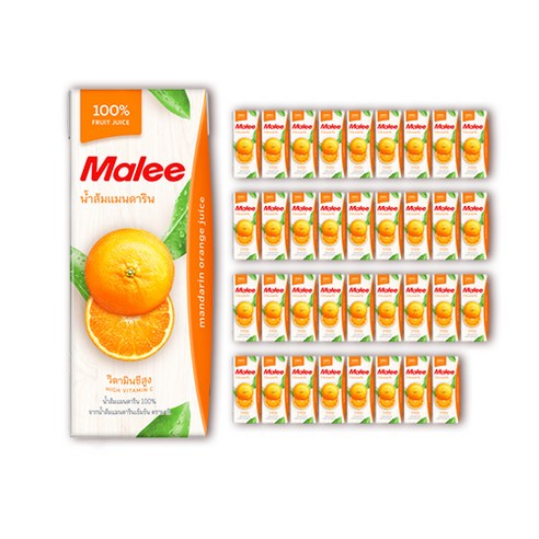 말리 만다린 오렌지주스, 200ml, 36개