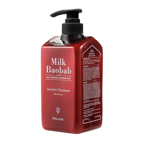 밀크바오밥 센서티브 헤어트리트먼트 다마스크로즈향, 800ml, 1개