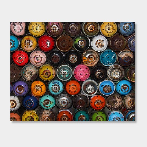 앤비커머스 인테리어 타공판 600 x 500 mm, 1세트, 컬러통(White)