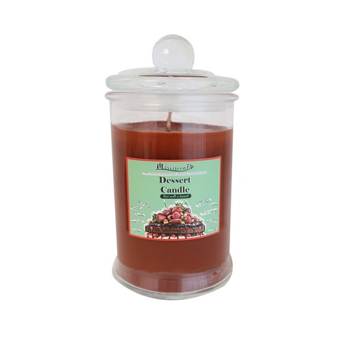 515샵 메르시센트 소이왁스 디저트캔들 초코 대용량라지자 680ml, 초콜릿