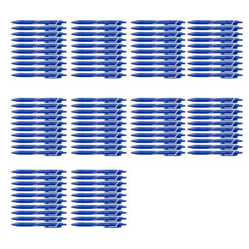 제트스트림 유니 볼펜 SXN-150 0.5mm, 청색, 100개입