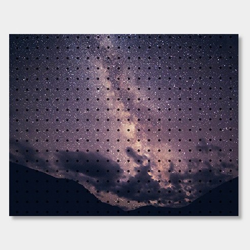 앤비커머스 인테리어타공판 600 x 500 mm, 1개, 은하수