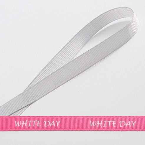 톡톡 DIY 골직리본끈 WHITE DAY, G23회색, 50m