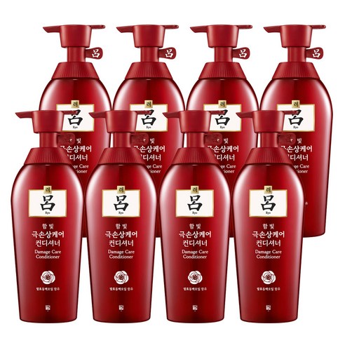 려 함빛 극손상케어 컨디셔너, 500ml, 8개
