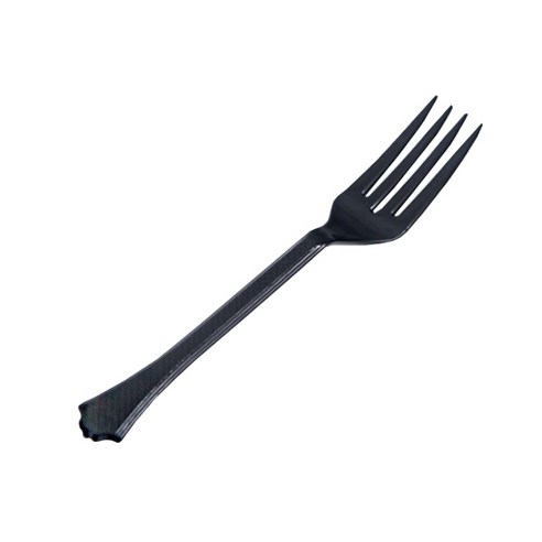 봄91 블랙 커트러리 포크, 1개, 150개