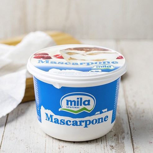 밀라 마스카포네 치즈 고유의 향과 짭조름한 감칠맛이 훌륭한 치즈