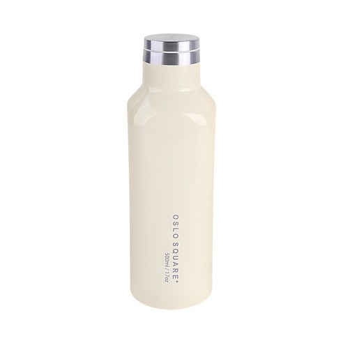 오슬로 스퀘어 텀블러, 화이트, 500ml, 1개