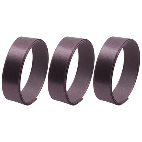 봄91 공단 리본 15mm x 3p, H58 차콜색, 45.72m
