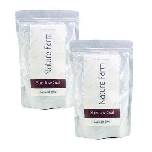 네이쳐팜 shadow soil 수초 +새우용 소일 보조제, 500g, 2개