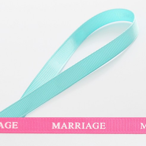 톡톡 DIY 골직리본 MARRIAGE, G47박하색, 50m