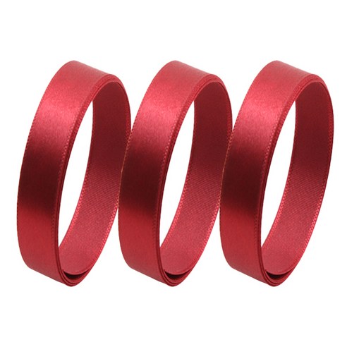 봄91 공단리본 10mm 3p, H46 자주, 45m