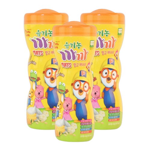 프로엠 맘스케어 유기농 까까 43g, 망고 + 바나나 혼합맛, 3개