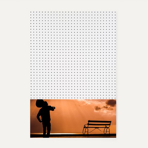 앤비커머스 인테리어 타공판 하 WHITE 60 x 90 cm, 1개, 악기32