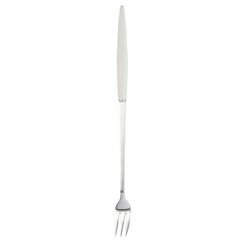 백산 에펠 샤틴 커트러리 롱포크 LF, 화이트, 1개