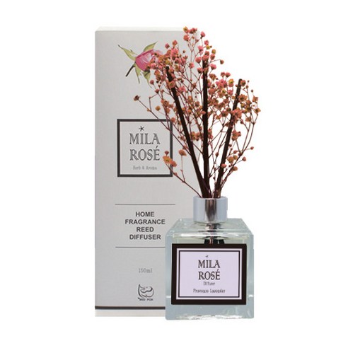 밀라로제 프리저브드 플라워 디퓨저 150ml, 프로방스라벤더