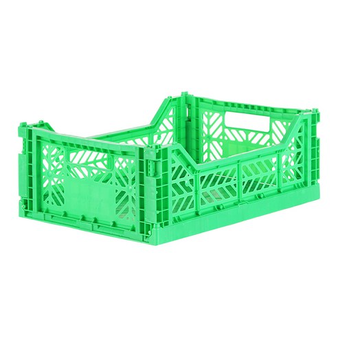 아이카사 폴딩박스 M, light green, 1개