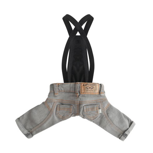 퍼피엔젤 강아지 GEOLGINE HQ Washed Denim Pants, 60 GR